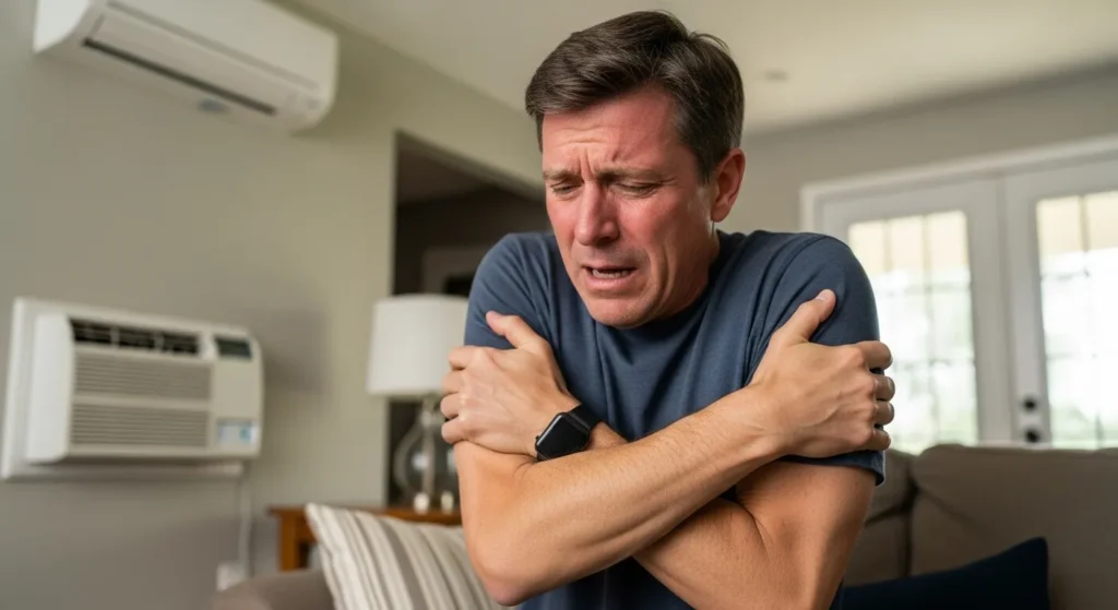 냉방병 속 울렁거림