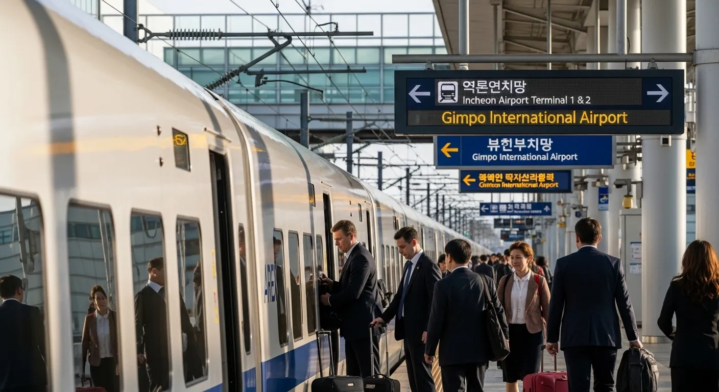김포공항에서 인천공항 가는 방법
