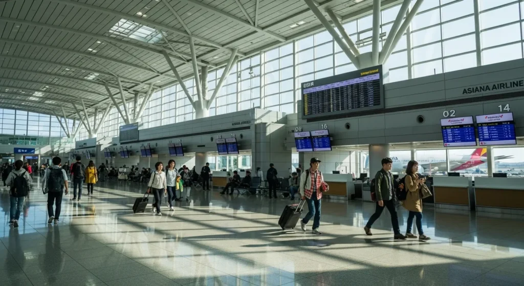 인천공항 아시아나 터미널