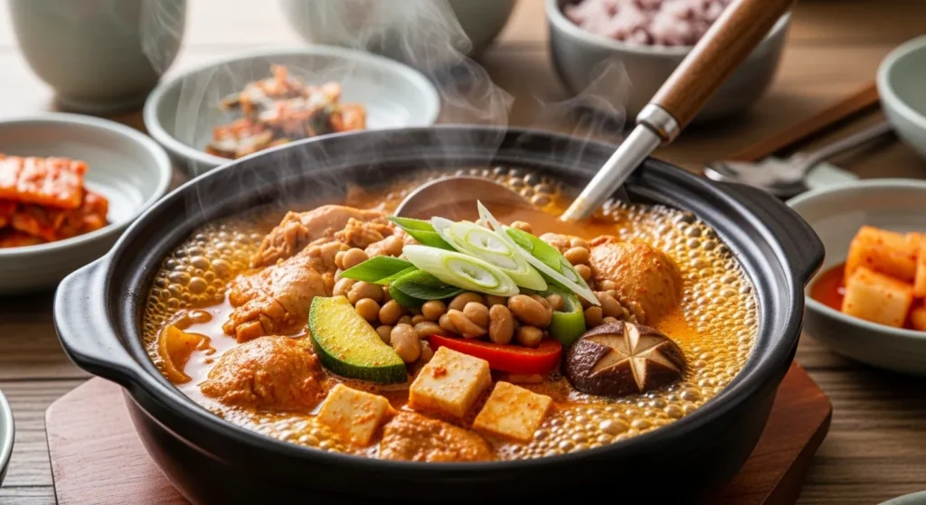 초복날 묵은지 닭찜~~