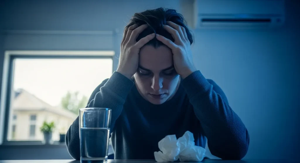 냉방병 두통 구토