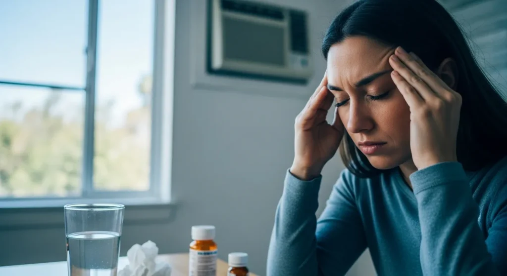 냉방병 두통 치료