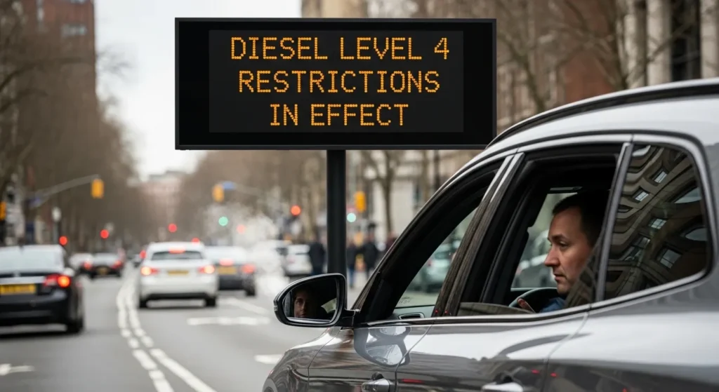 경유차 배출가스 4등급 운행제한