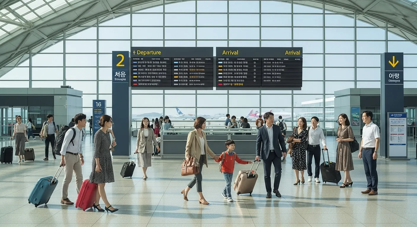 인천공항 출도착