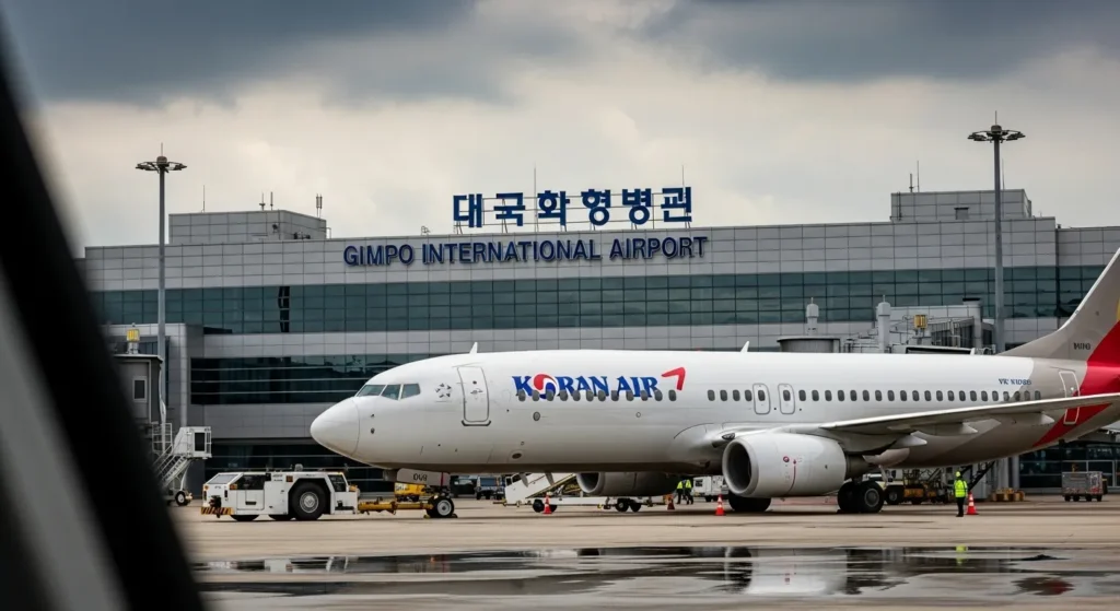 김포공항 회항
