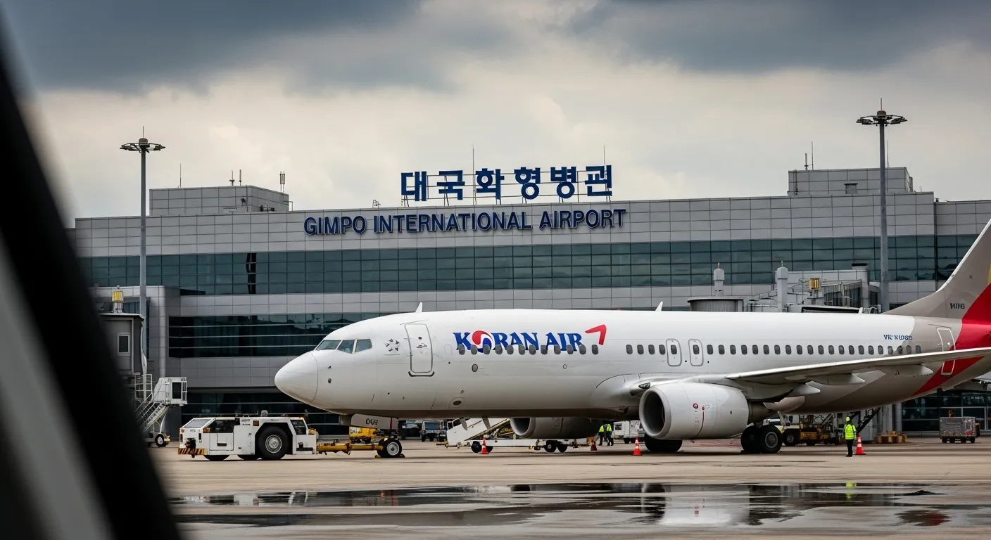 김포공항 회항