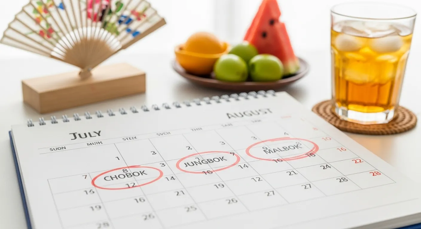 초복 중복 말복 간격