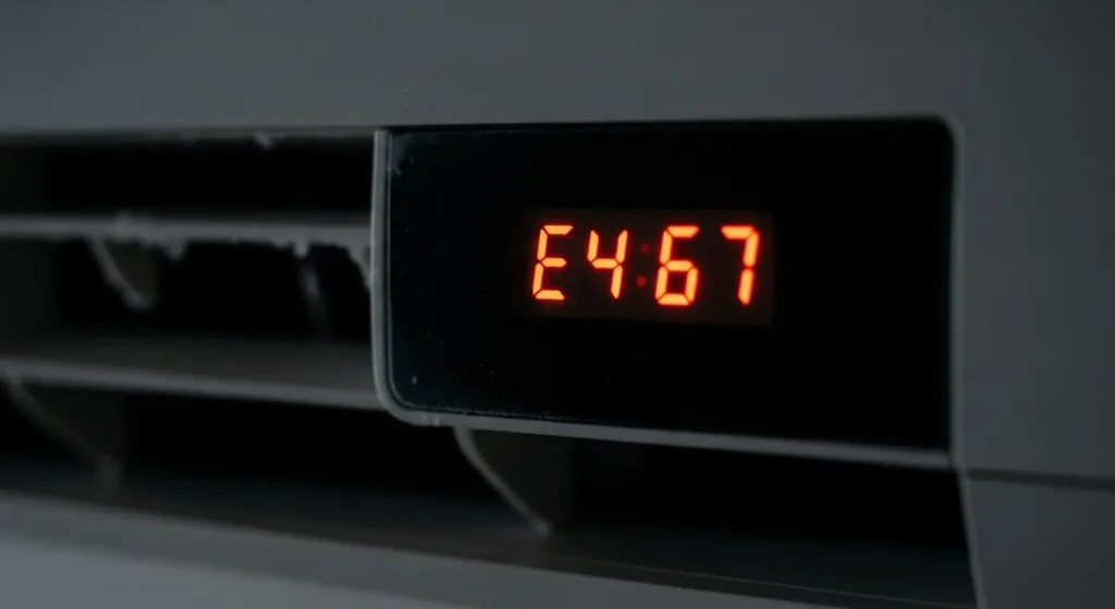 에어컨 고장 e4 67