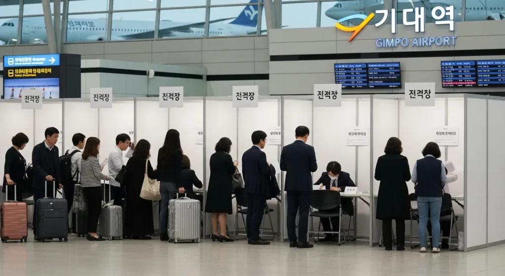 김포공항 사전투표