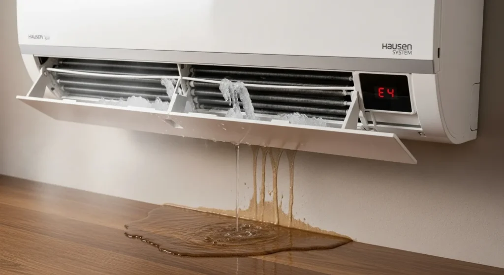 하우젠 시스템 에어컨 고장증상