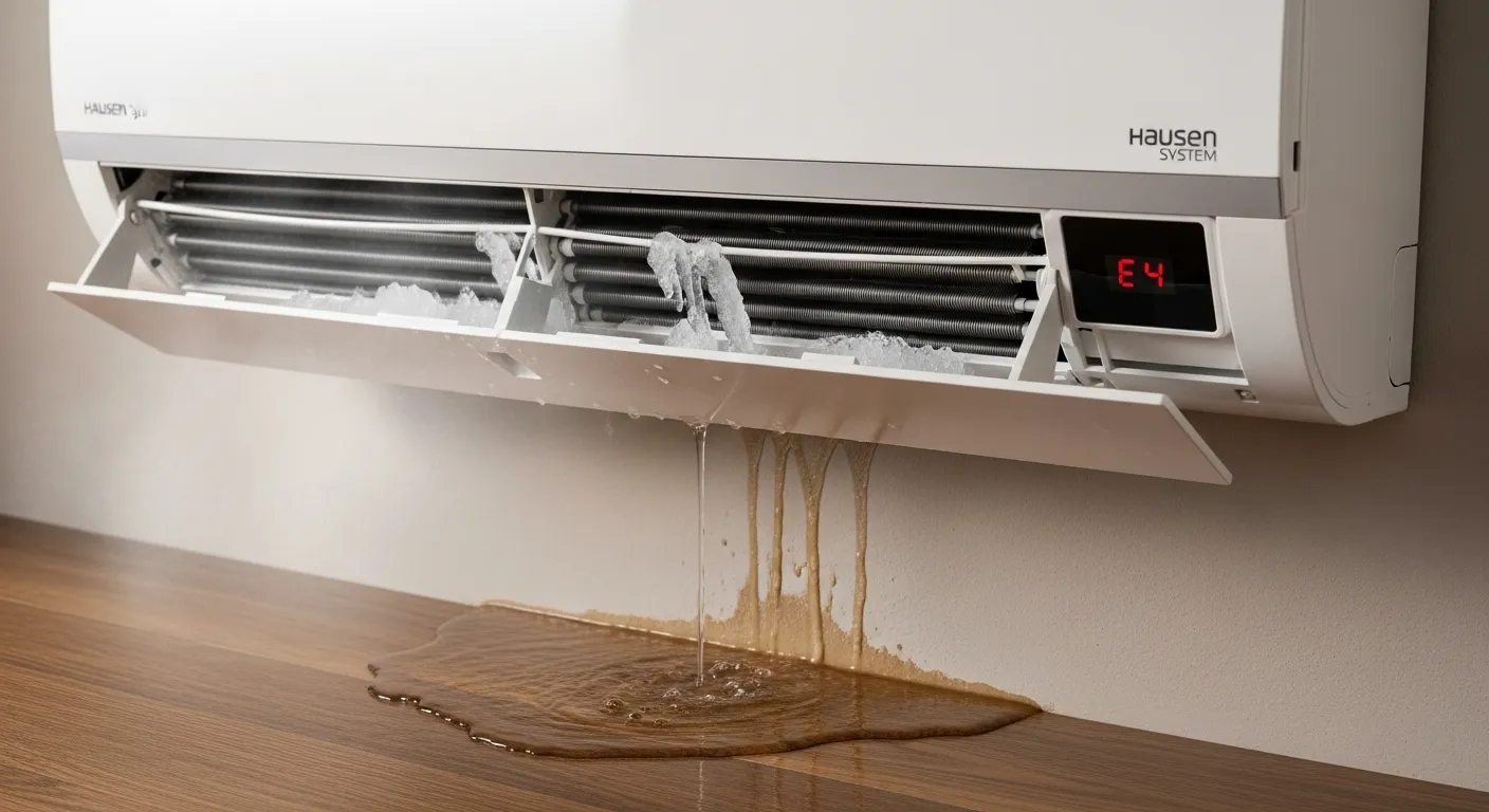 하우젠 시스템 에어컨 고장증상