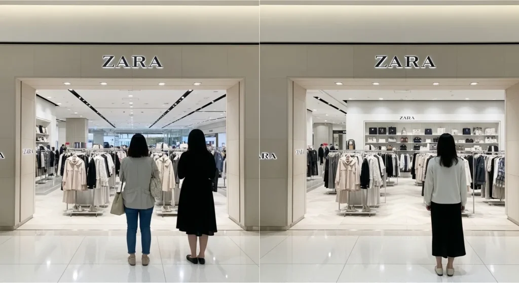 김포공항 롯데몰 자라