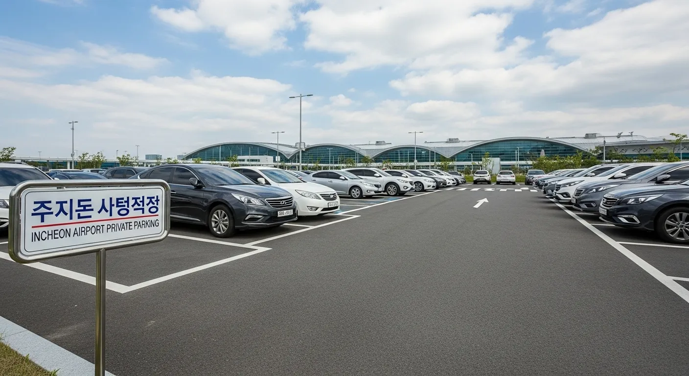인천공항 민영주차장
