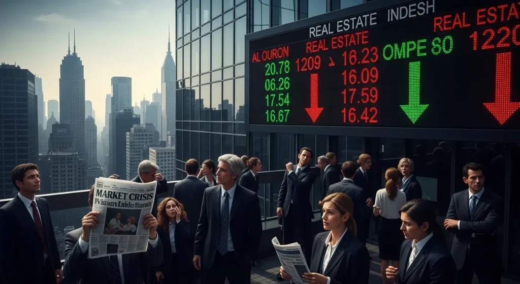 주가 폭락 부동산