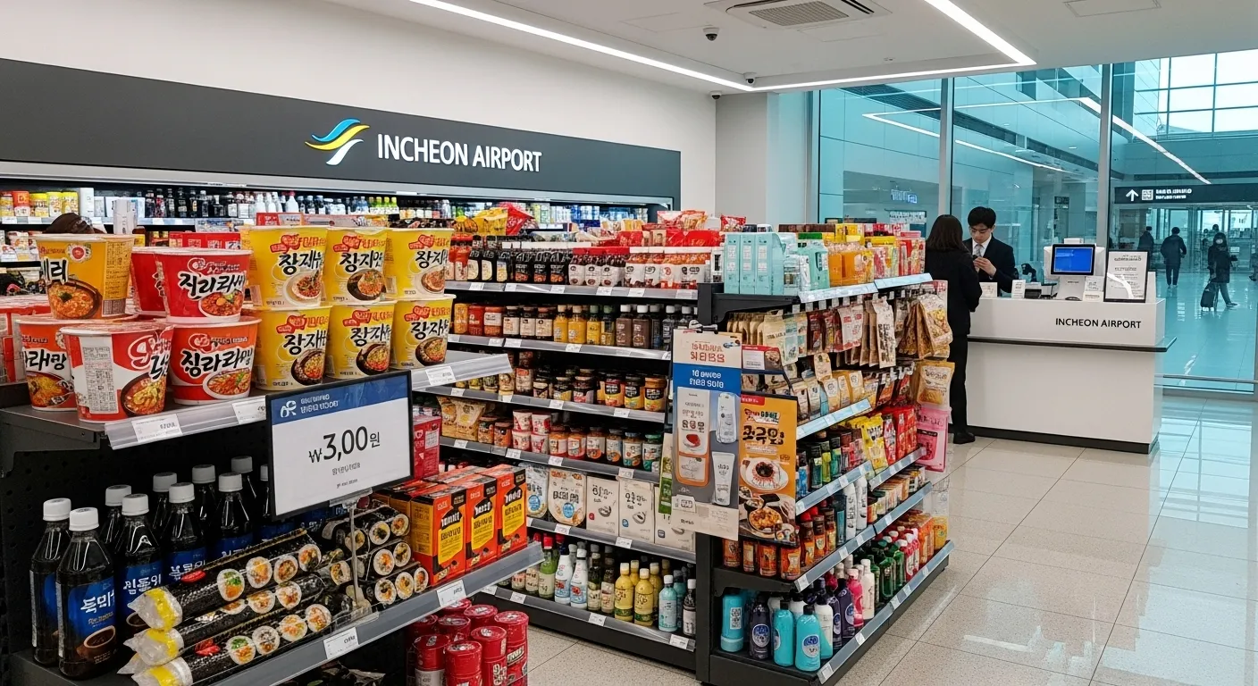 인천공항 편의점