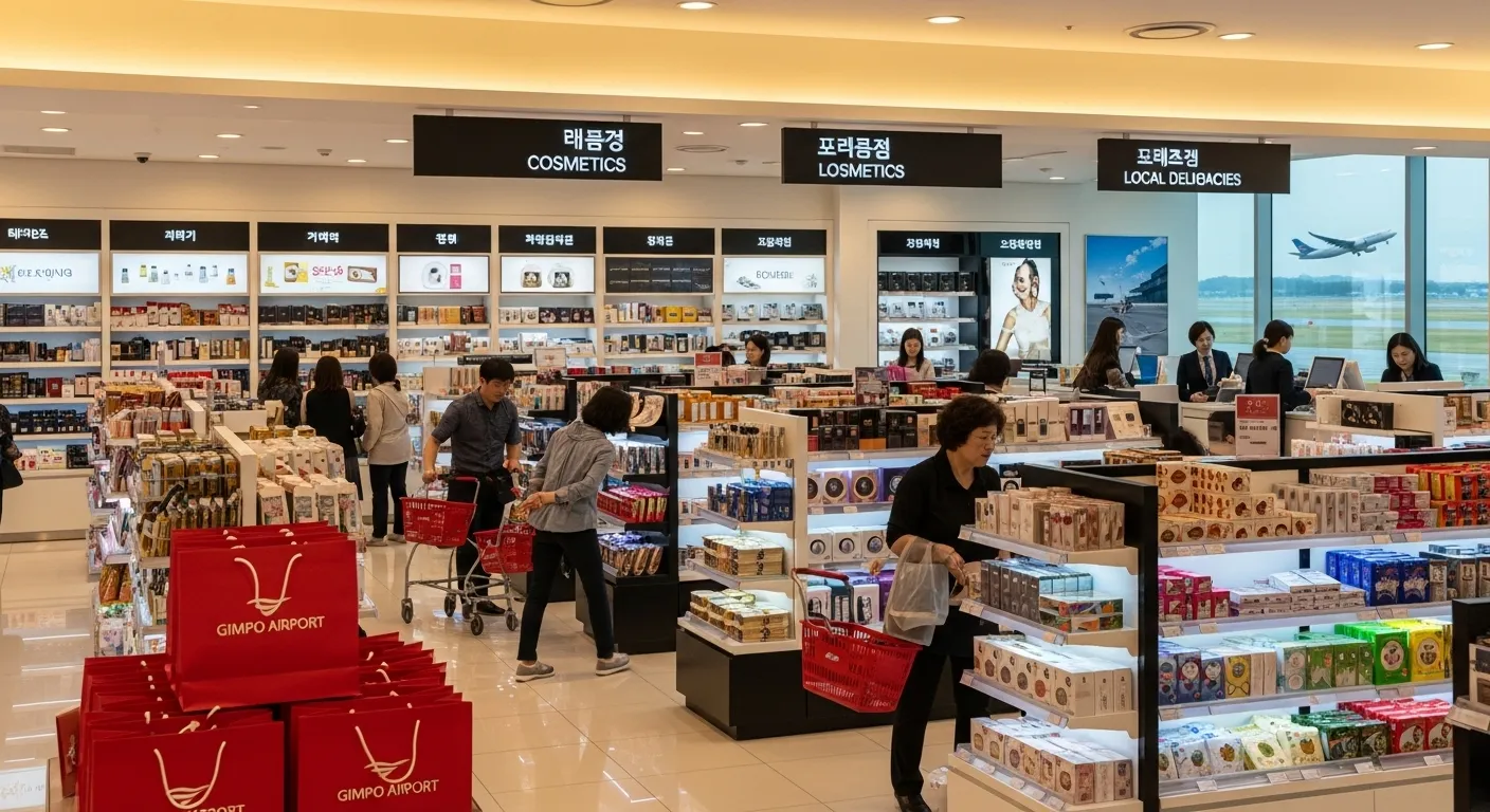 김포공항 국내선 면세점