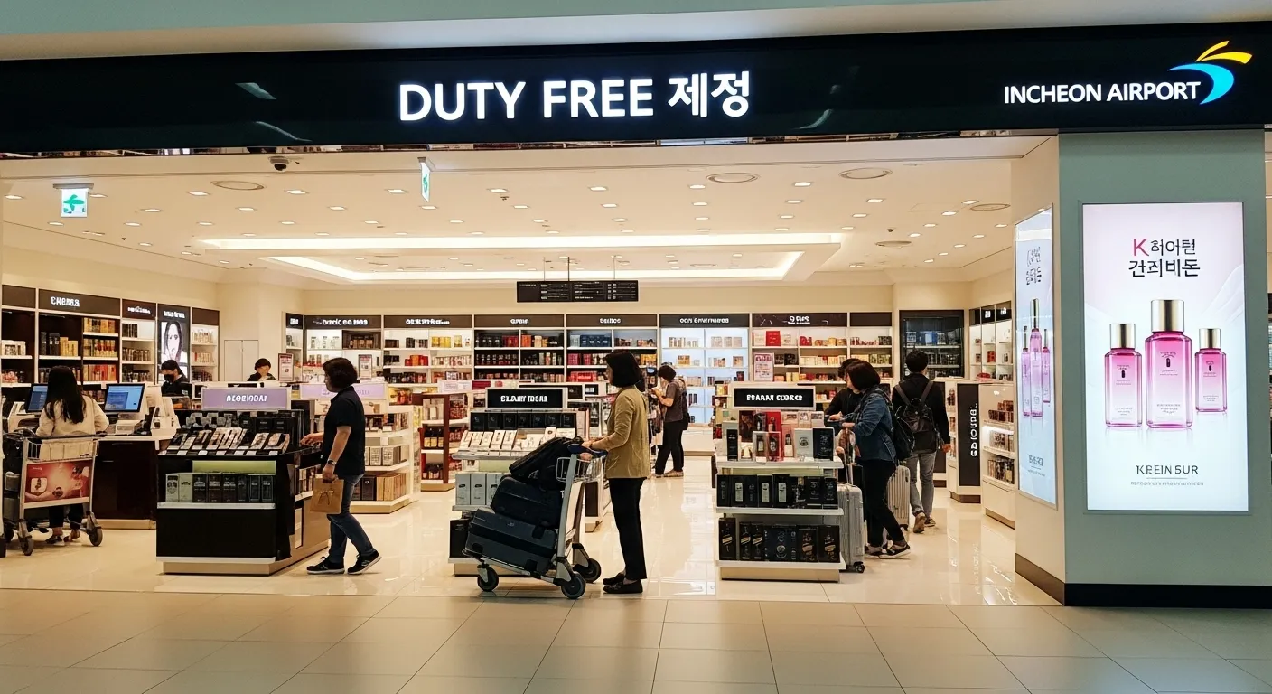인천공항 입국 면세점