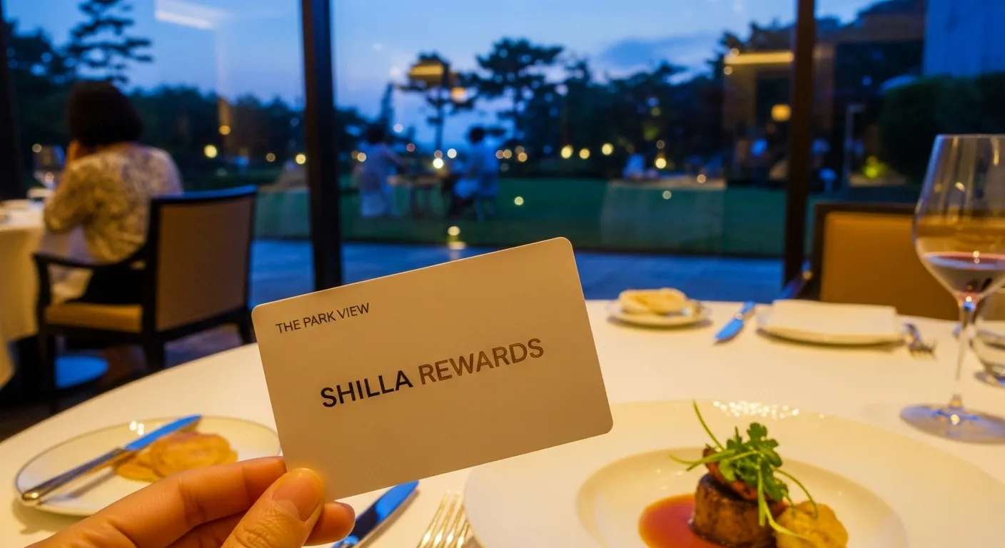 제주 신라호텔 더파크뷰 할인카드