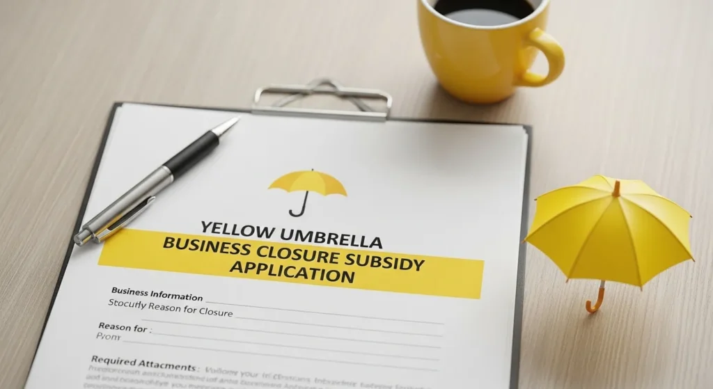 노란우산 폐업 공제금 서류