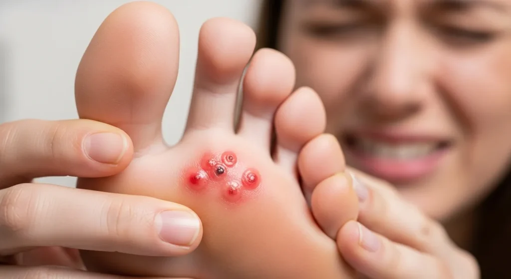 검버섯 레이저 시술 통증