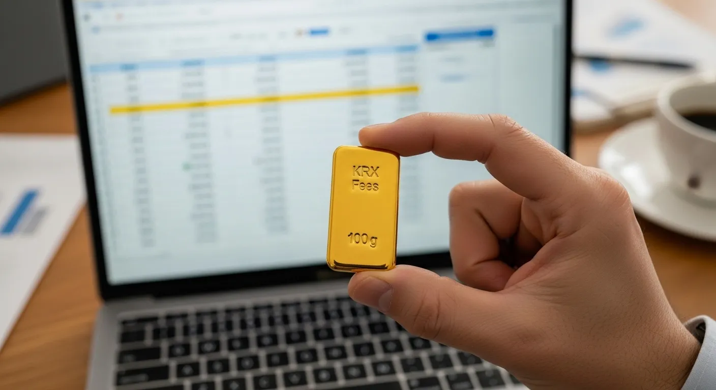 금투자 krx 수수료 비교